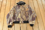 Vintage 1990s West Ark Tree Camo All Over Print Jacket