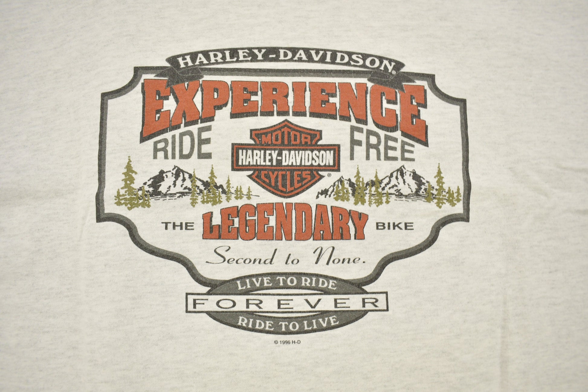 Vintage 1996 Fischer's Harley Davidson Vienna Austria T-Shirt