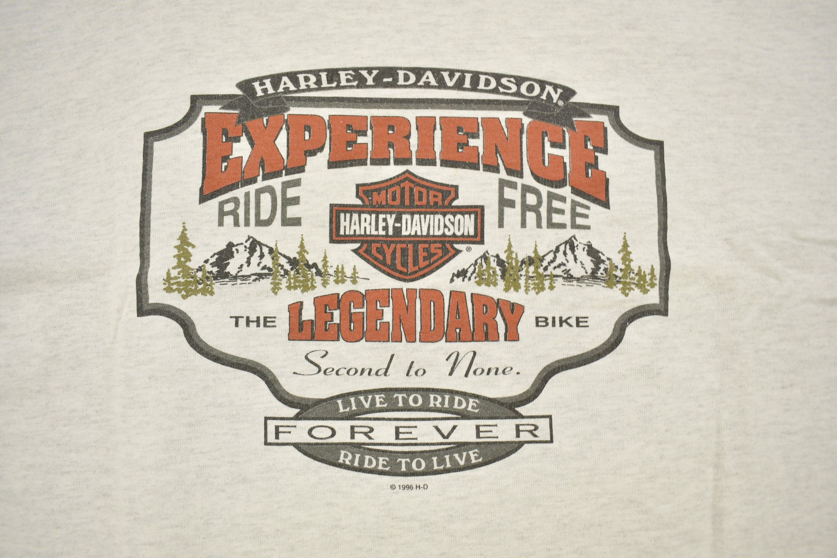 Vintage 1996 Fischer's Harley Davidson Vienna Austria T-Shirt