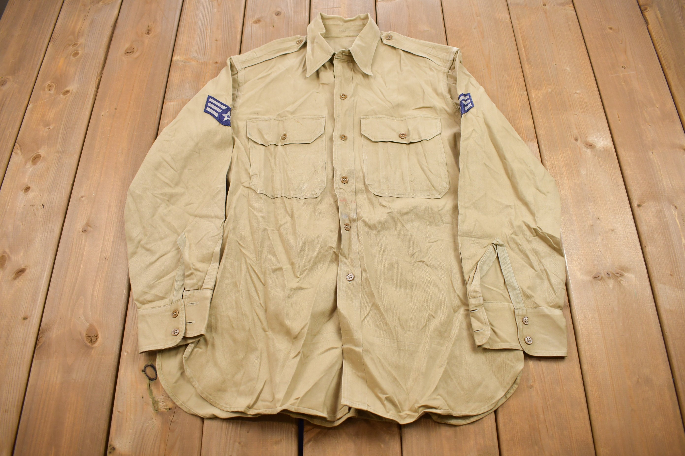 Vintage 1980s Army Military Air Force Jacket