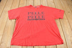 Vintage 1990s Pelle Pelle Jeans Marc Buchanan Graphic T-Shirt Size XXL