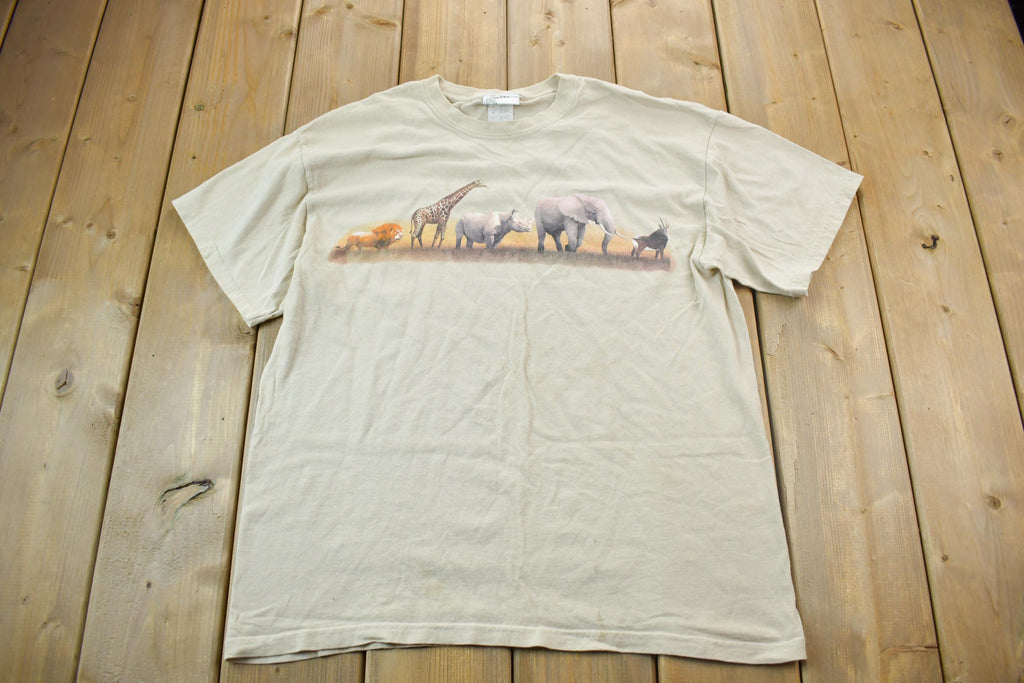Vintage 1990s Disney Animal Kingdom Promo T-Shirt