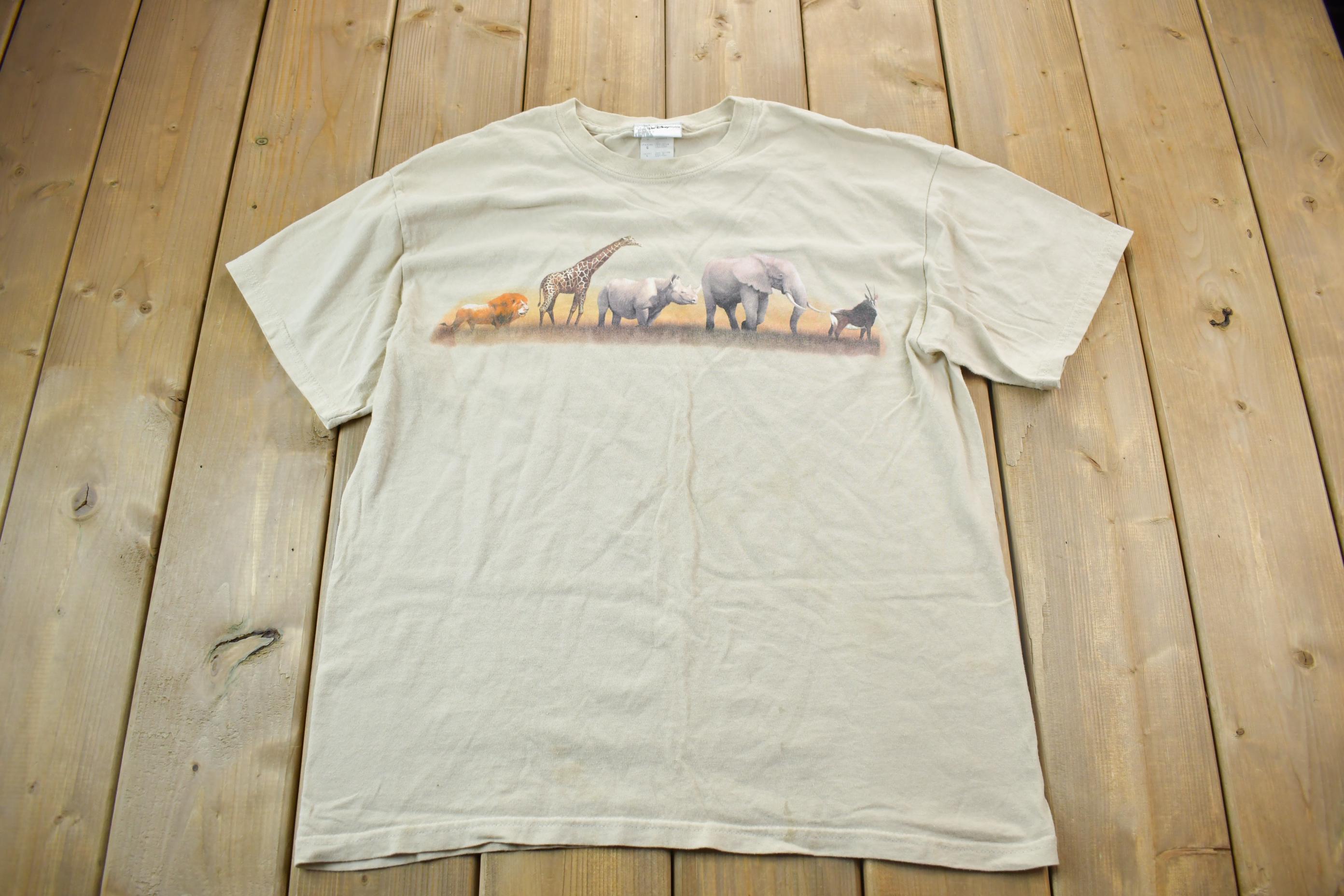 Vintage 1990s Disney Animal Kingdom Promo T-Shirt
