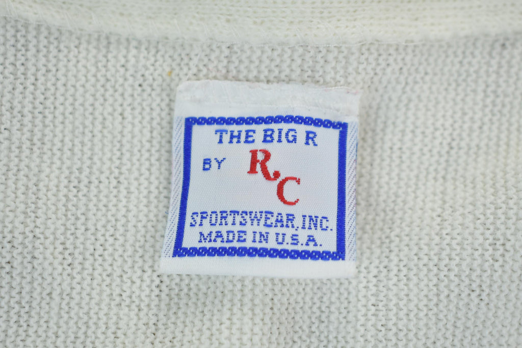Vintage 1990s University Of Notre Dame Cardigan Sweater Made In USA