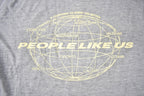 Vintage 1990s Quantico Virginia PLUS Single Stitch Graphic T Shirt Made In USA