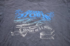 Vintage 1990s Desert Storm Airforce Airplane Graphic T-Shirt