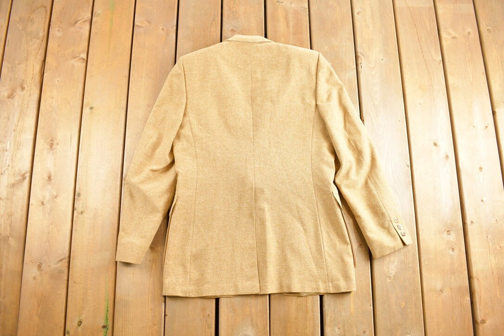 Vintage 1990s Johnny Miller Blazer  Wool Jacket  Vintage Jacket  Outdoor  Winter  Vintage Sport Coat