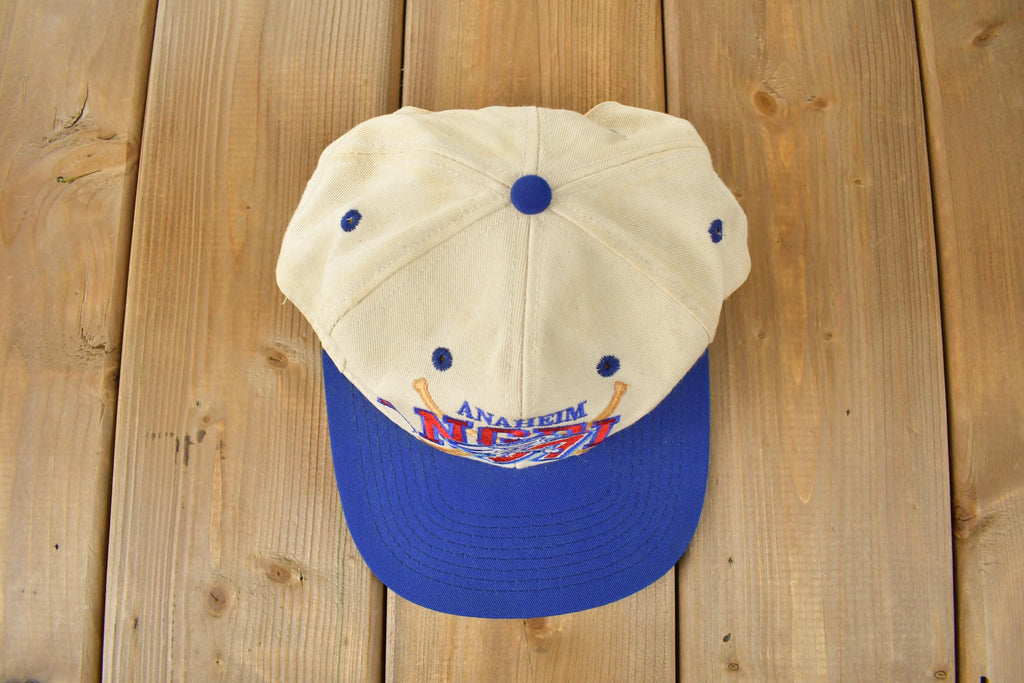Vintage 1990s Anaheim Angels MLB Baseball Snap Back Hat
