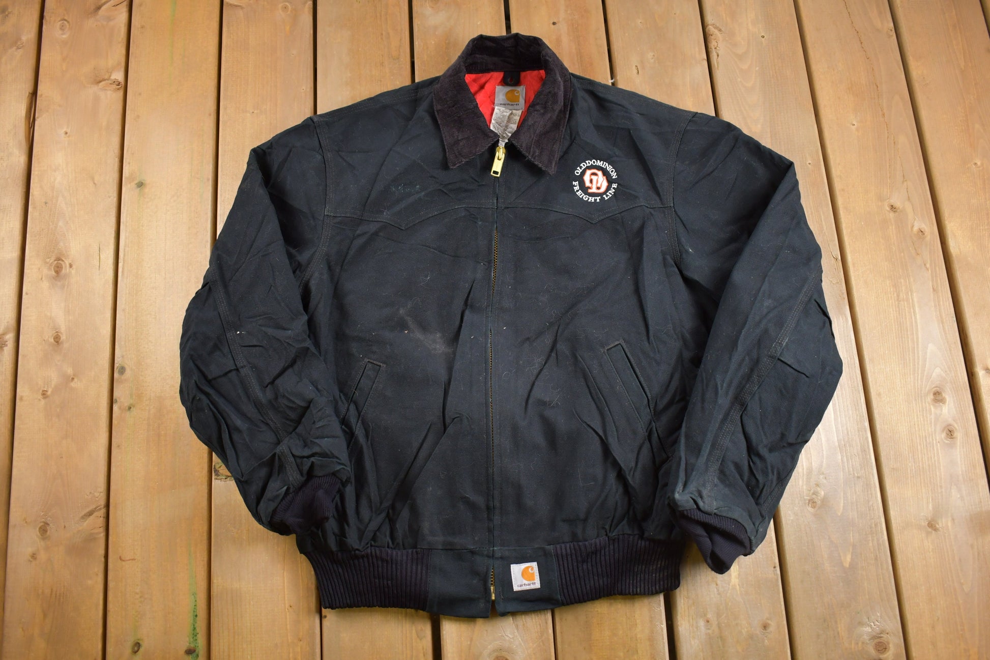 Vintage 1990s Freight Embroidered Carhartt Jacket