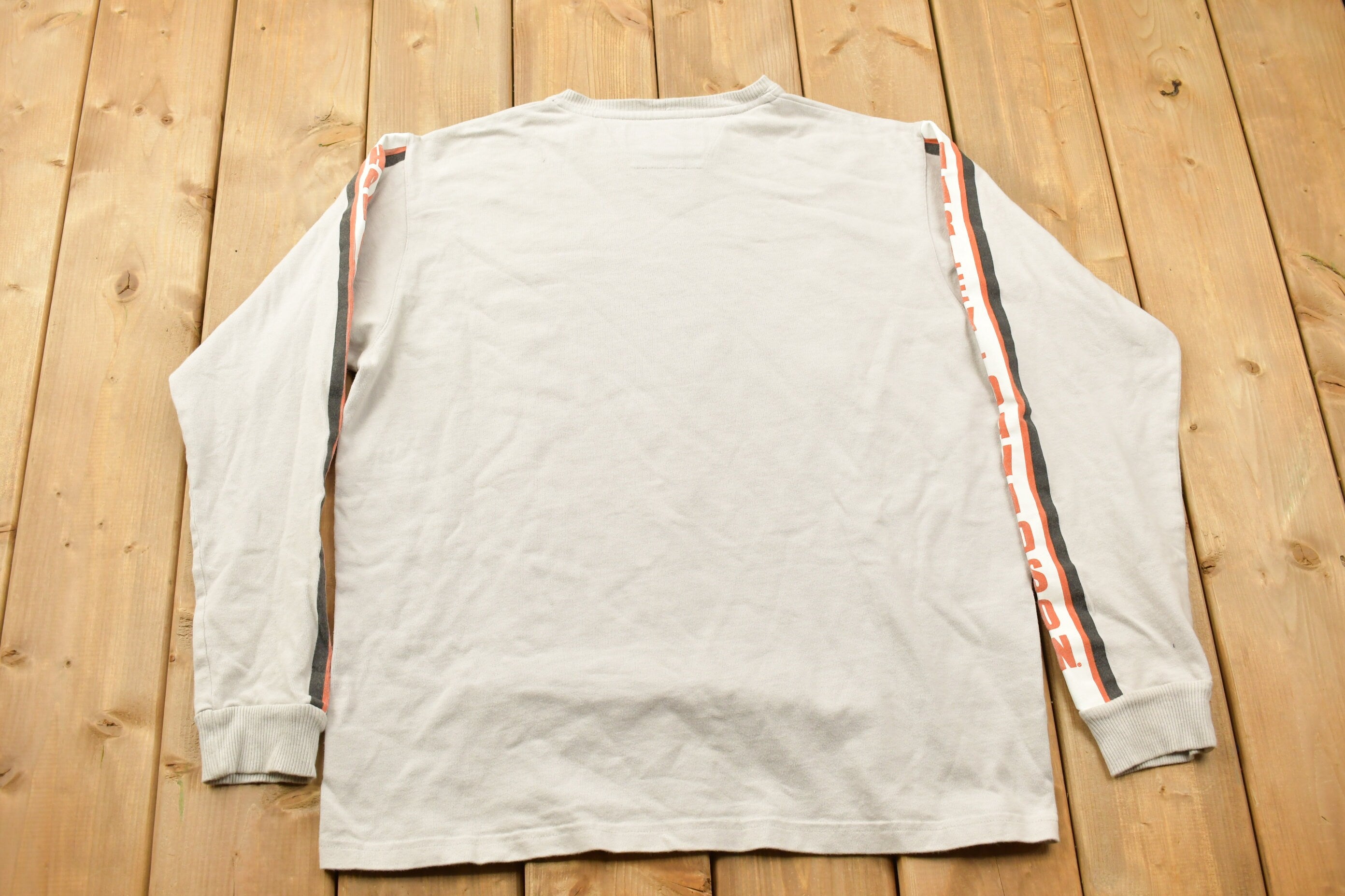 Vintage 1990s Harley Davidson Motorcycles Long Sleeve Shirt