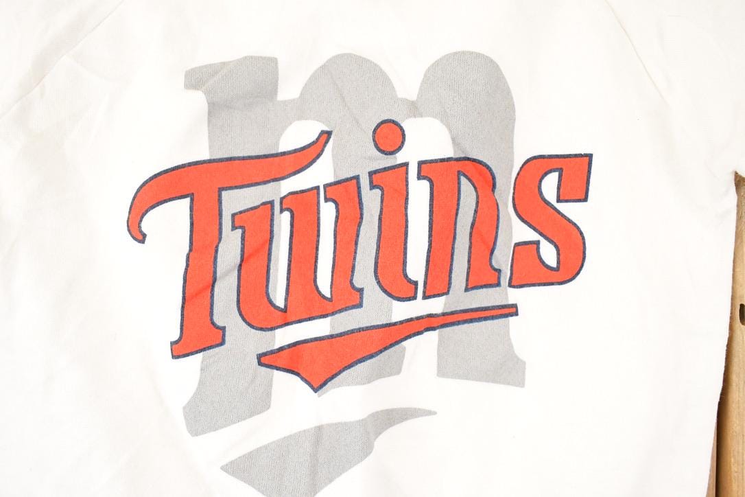 Vintage 1980s Minnesota Twins MLB Crewneck Sweatshirt Men's S