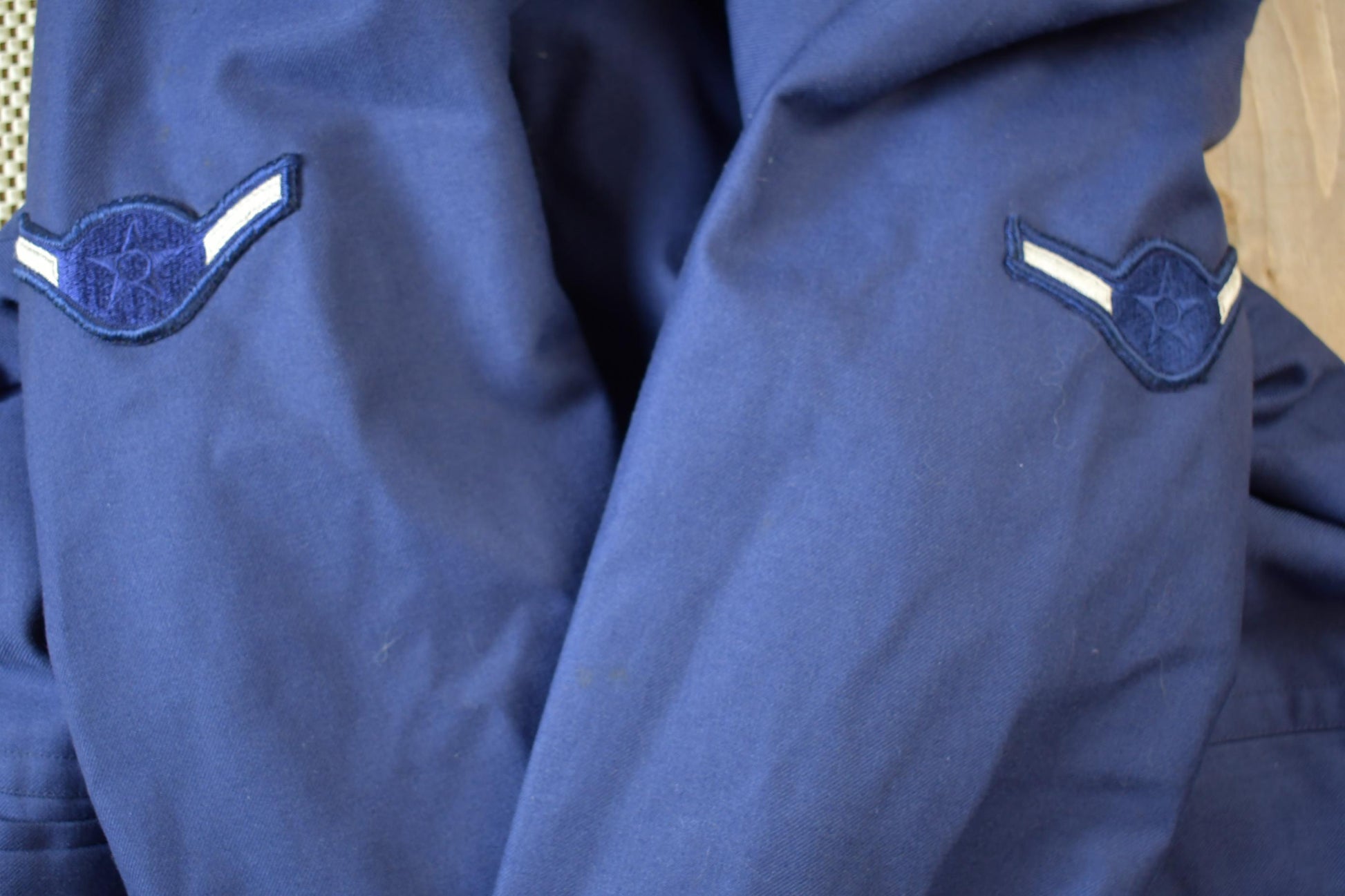 Vintage 1940s Military Navy Sailor Officer Long Trench Coat