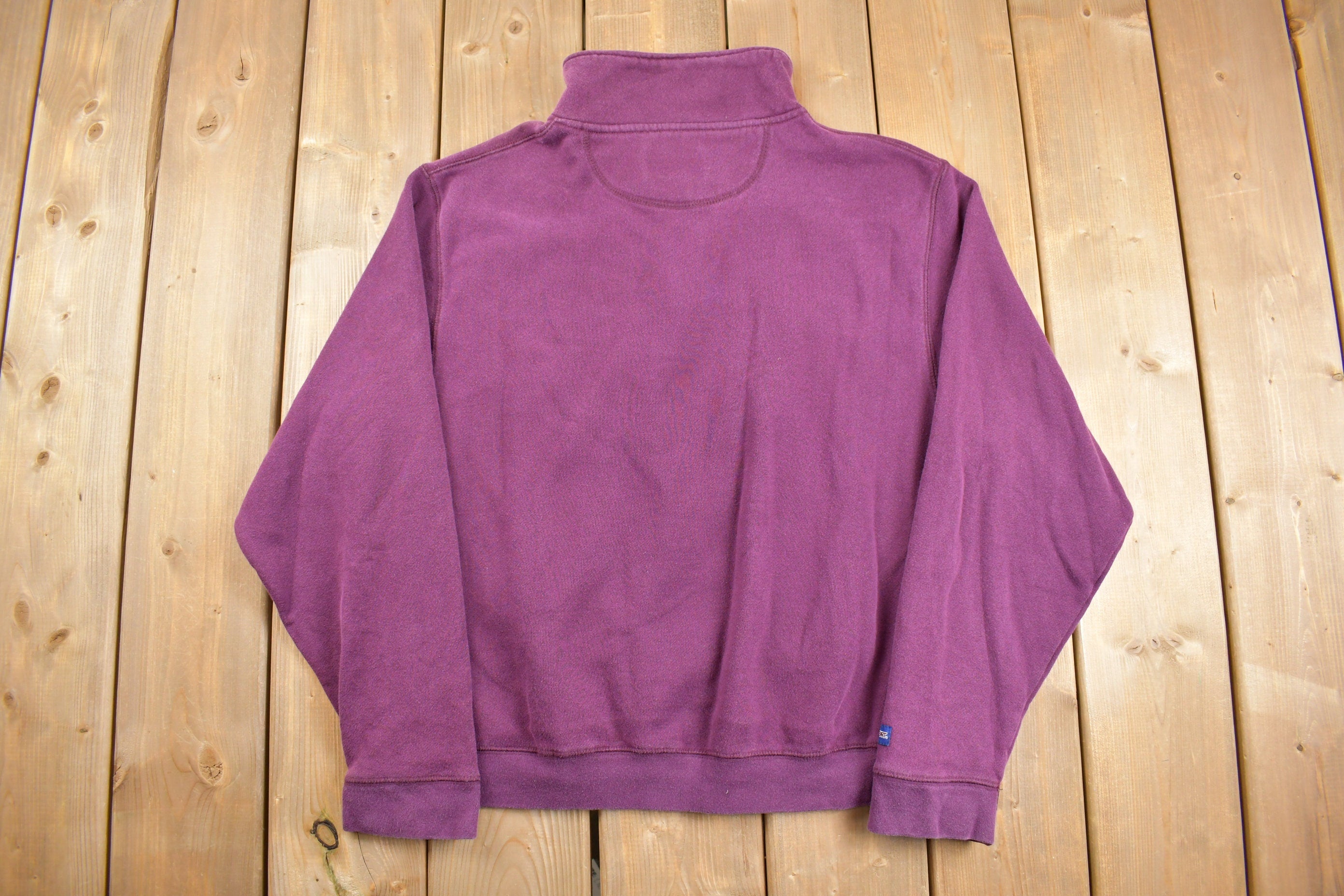 Vintage 1990s St John Fisher University Collegiate Quarter Zip Sweatshirt