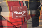 Vintage 1990s Wrangler Plaid Button Up Shirt
