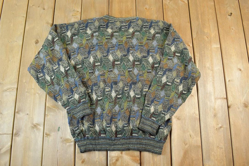 Vintage 1990s Tino Tinti Knit Crewneck Sweater