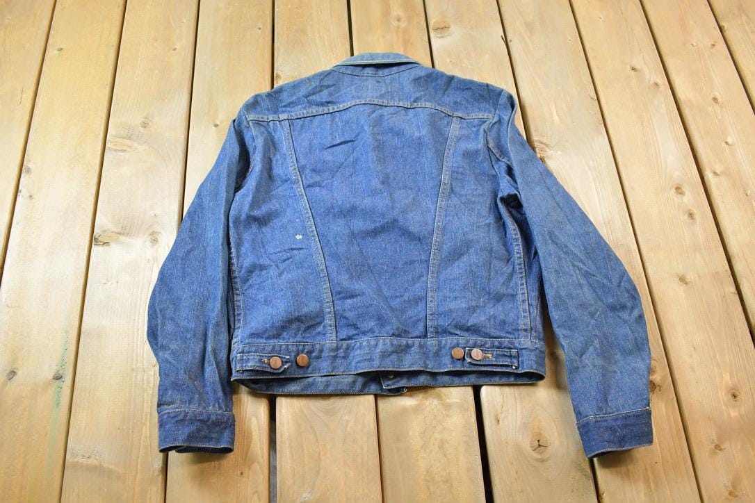 Vintage 1970s Maverick Jean Jacket Size 40