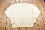 Vintage 1990s Club Jurdan Knitted V-Neck Sweater