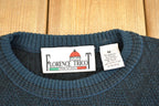 Vintage 1990s Florence Tricot Wool Knit Crewneck Sweater Men's M