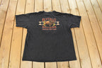 Vintage 1990s Harley Davidson Motorcycles T-Shirt Men's 2XL