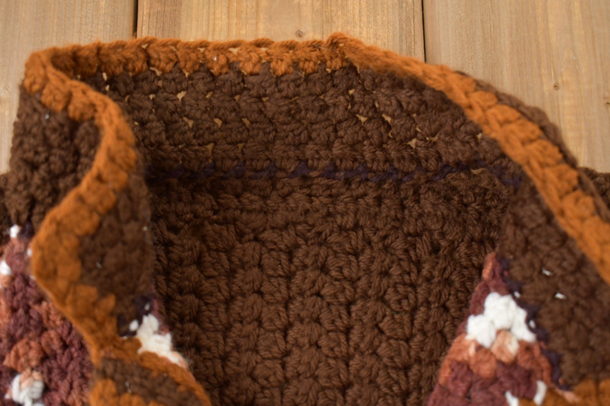 Vintage 1960s Crochet Knitted Sweater  Vintage 60s Cardigan  Pattern Sweater  Outdoor  Hand Knit  Crochet Cardigan  Knit Sweater