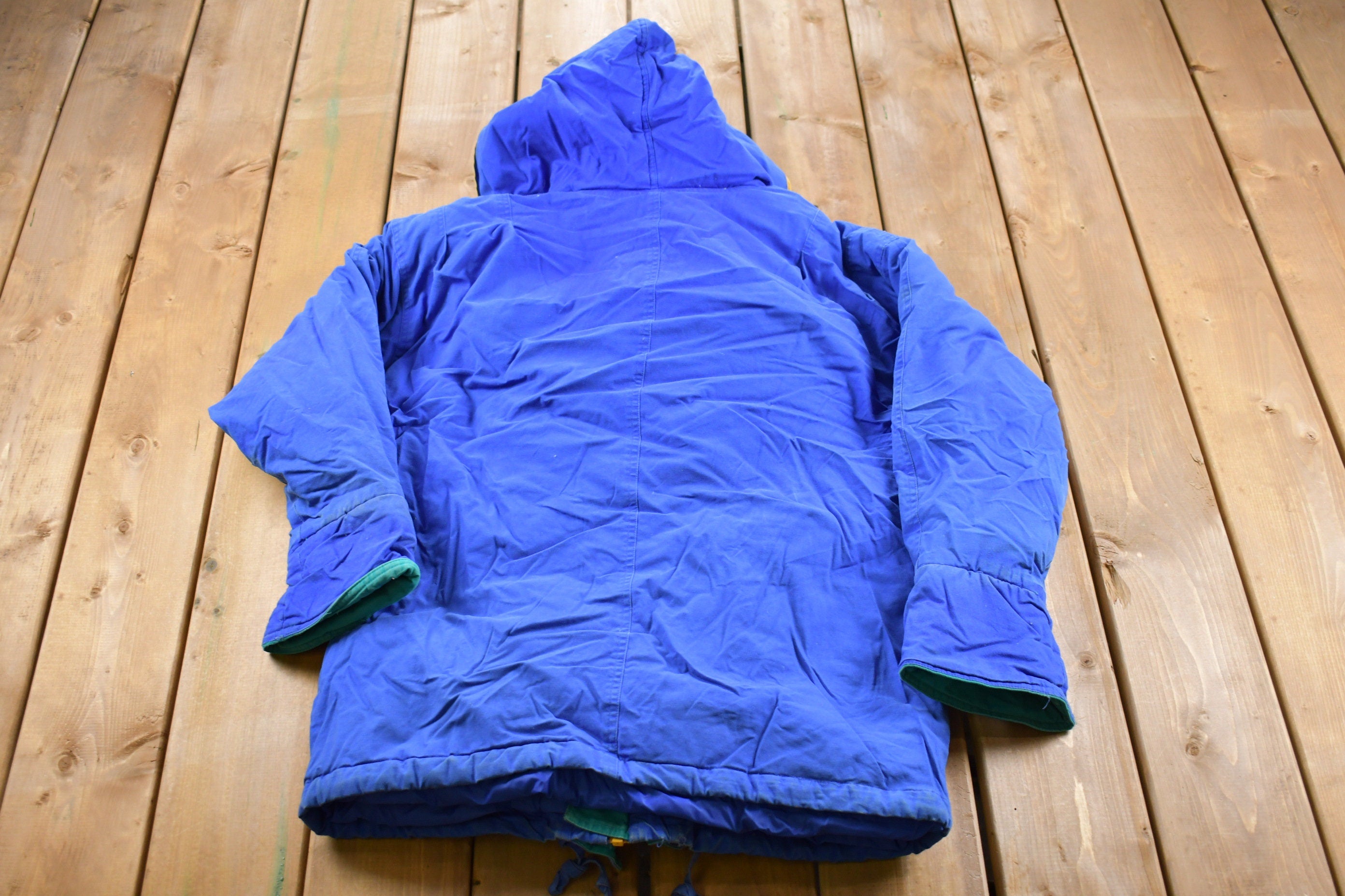 Vintage 1980s Down Explosion Fleet Street Puffer Jacket