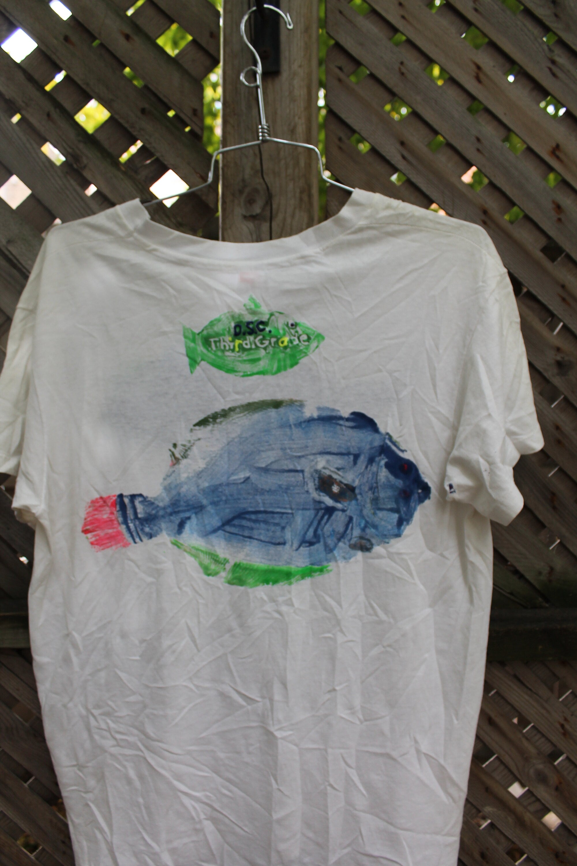 Vintage 1990s Fish Graphic T-Shirt