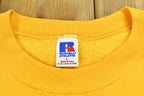 Vintage 1990's University Fraternal Style Collegiate Crewneck  Embroidered  Russell Athletics  Made In USA  Fraternity  Americana