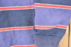 Vintage 1990s Eddie Bauer Striped Grunge Crewneck Sweatshirt Men's L