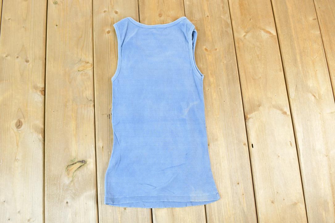Women Vintage Vigoss Y2K Tank Top / Vigoss Grunge Skull Print / Contrast Stitch / Internet Famous Clothing / Over Dyed