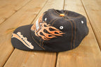 Vintage 1990s Harley Davidson Motorcycles Snapback Dad Hat  90's Embroidered Motorcycle Cap