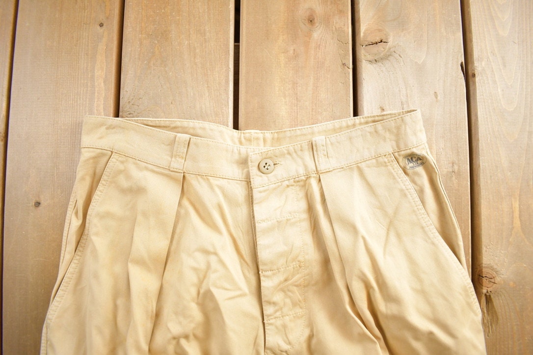 Vintage 1990s ACA Khaki Pants Size 32x32