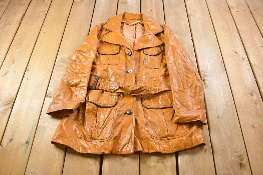 Vintage 1970s Leather Jacket