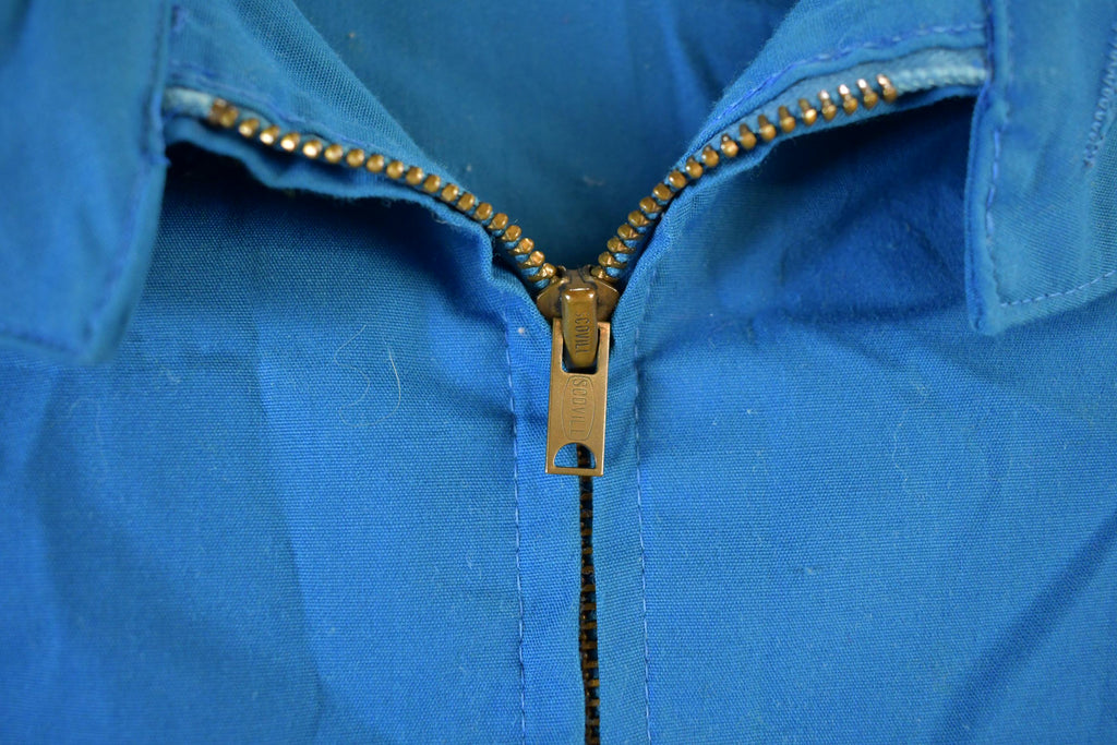 Vintage 1970s JC Penney Penn Prest Zip Up Harrington Jacket Men's XL