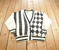 Vintage 1990s Ms. Organically Grown Knit Cardigan Sweater