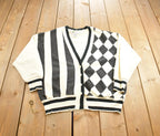 Vintage 1990s Ms. Organically Grown Knit Cardigan Sweater
