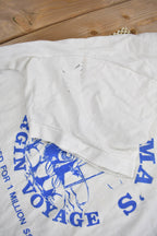 Vintage 1980s Yo Mama's Virgin Voyage Graphic T Shirt