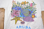 Vintage 1990s Aruba Fishies Graphic T-Shirt