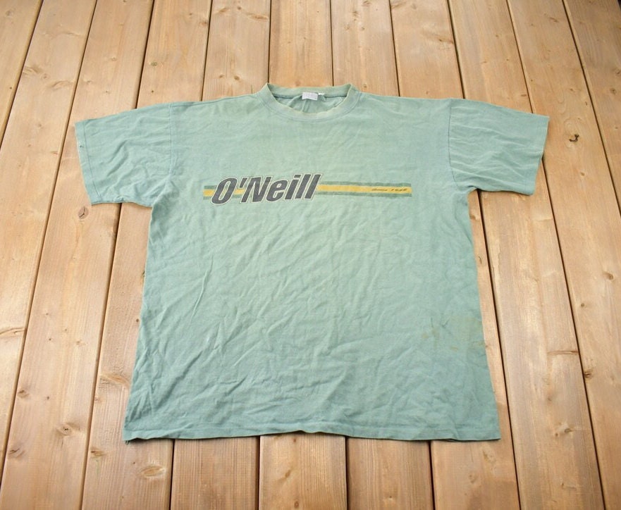 Vintage 1990s O'Neill Sports Single Stitch Graphic T Shirt Made In USA Size L