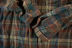 Vintage 1970s Pendleton Plaid Button Up Shirt Vintage Flannel