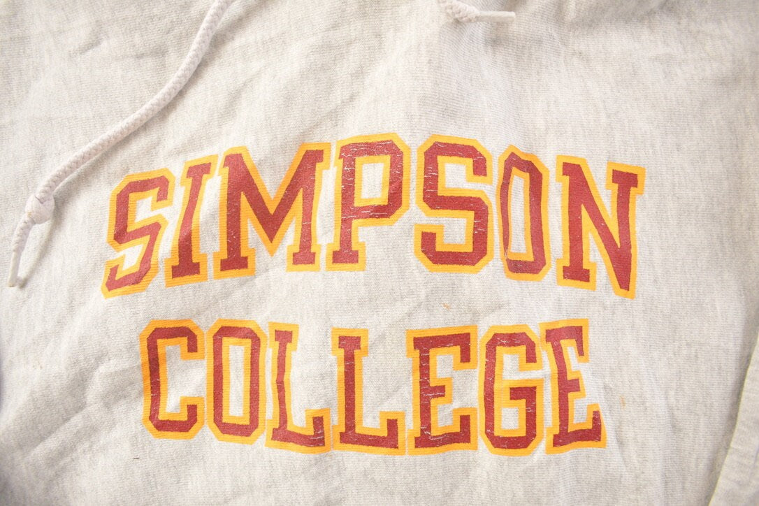 Vintage 1990s Simpson College Champion Reverse Weave Crewneck