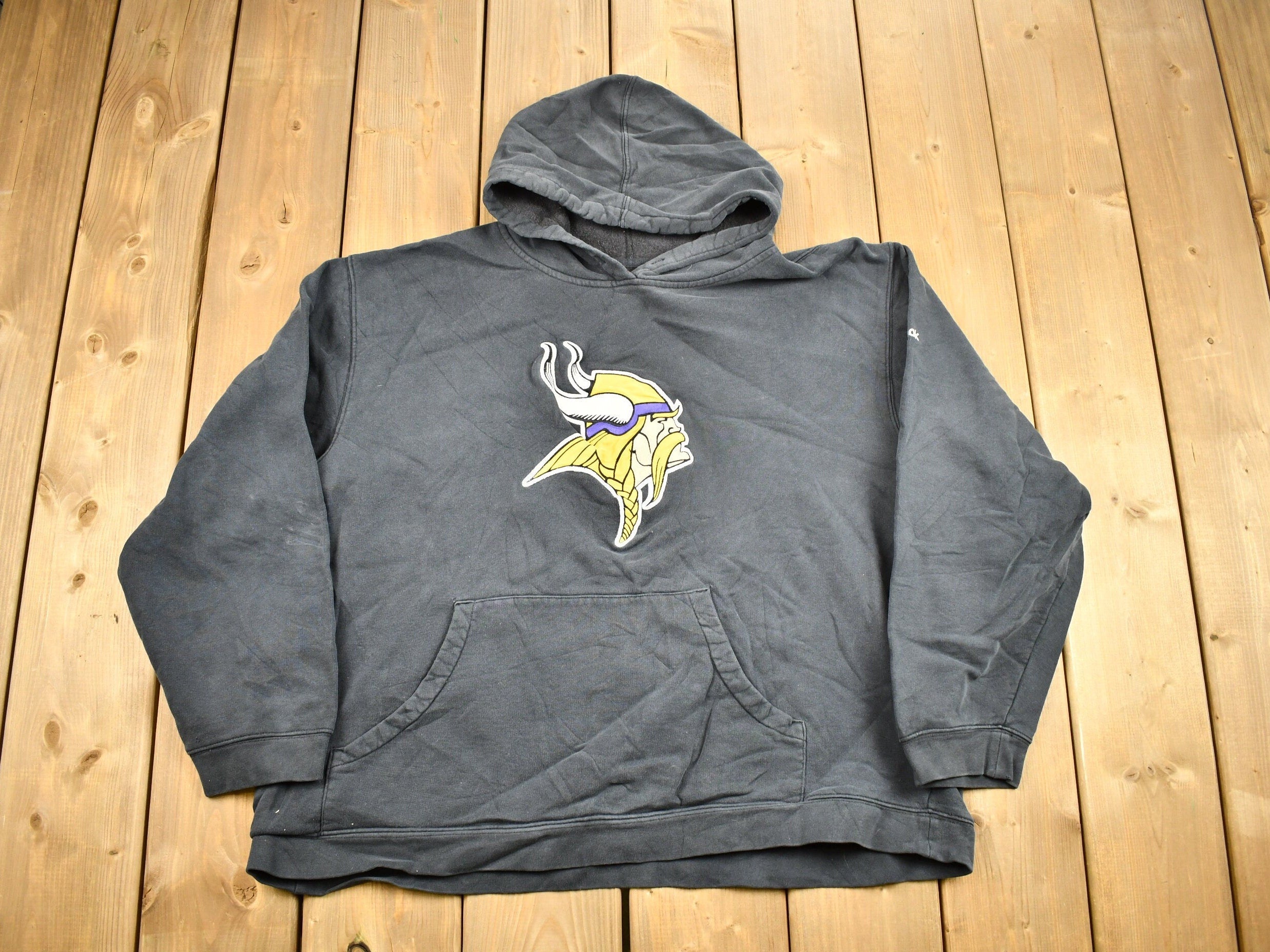 Vintage 1990s Minnesota Vikings NFL Reebok Hoodie