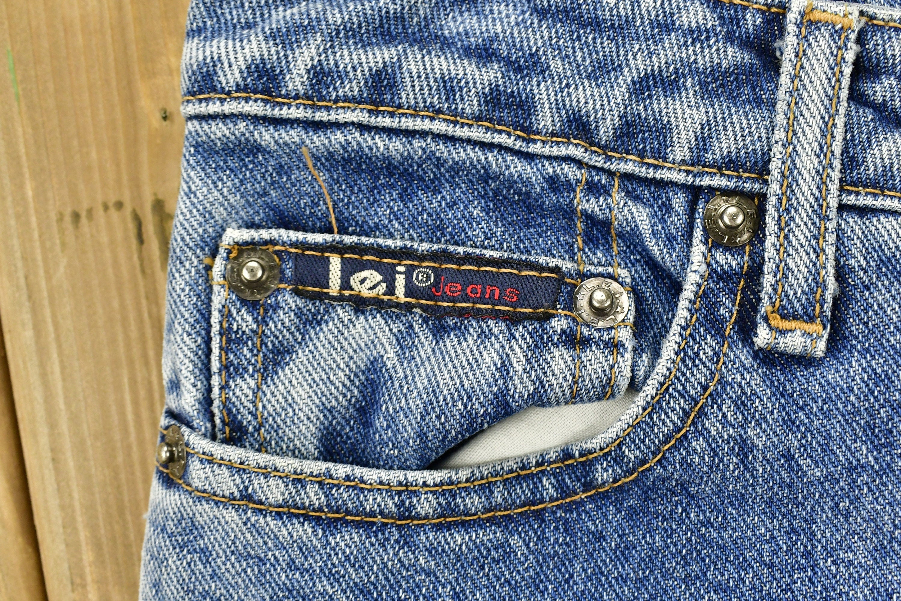Vintage 1990s Life Energy Intelligence Women's Jean Shorts Size 9