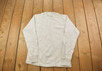 Vintage 1990s Fruit Of The Loom Blank Long Sleeve Shirt