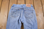 Vintage 1990s Levi's 505 Red Tab Blue Jeans Size 26 x 29