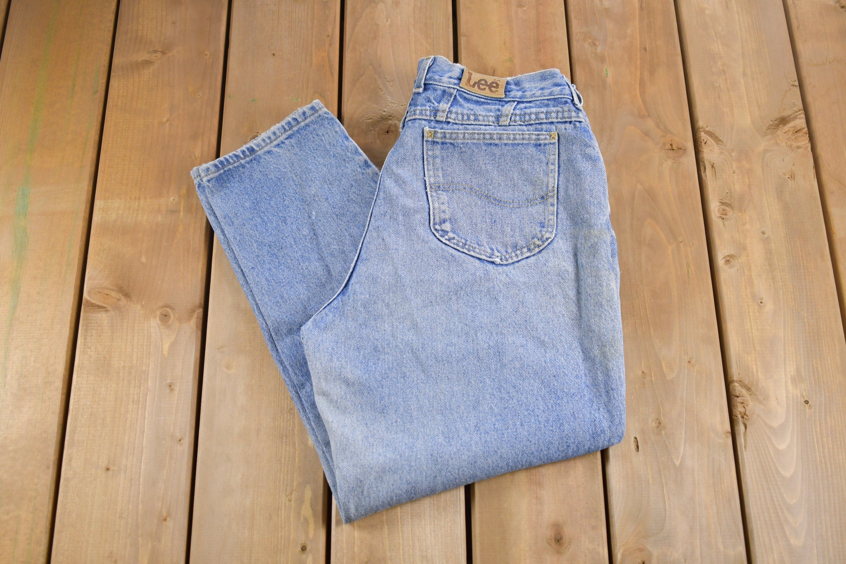 Vintage 1990s Lee Women's Denim Jeans Size 32 x 26