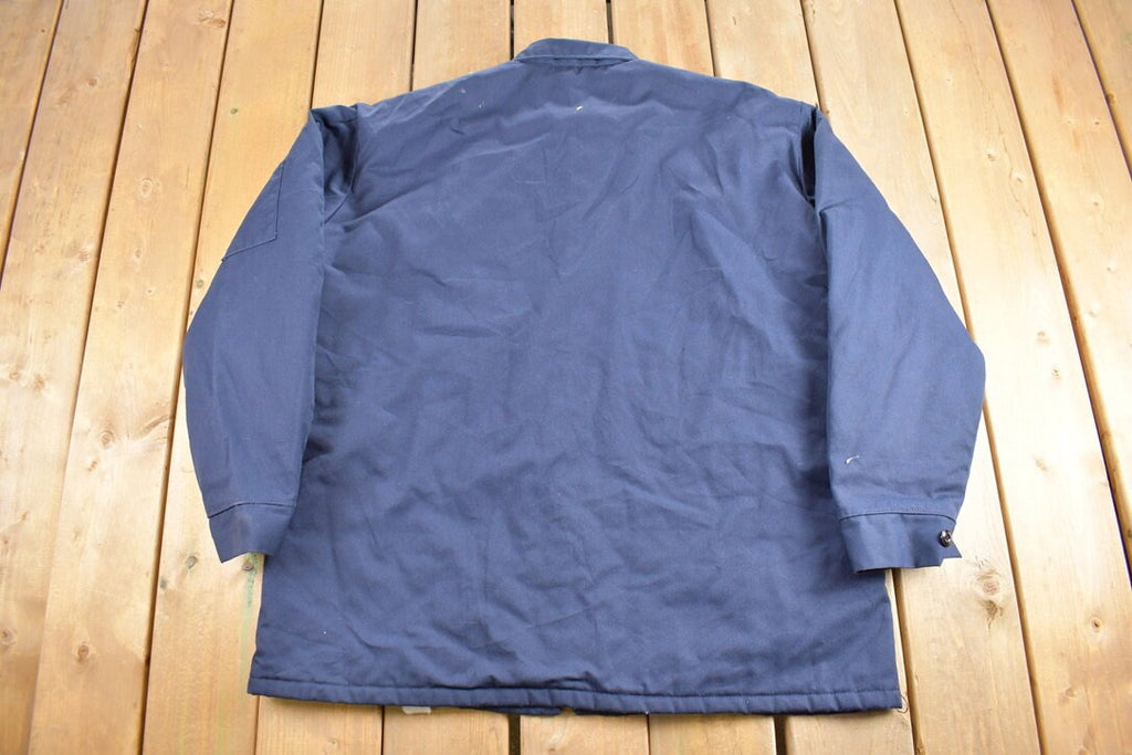 Vintage 1990s Cintas Full Zip Work Coat