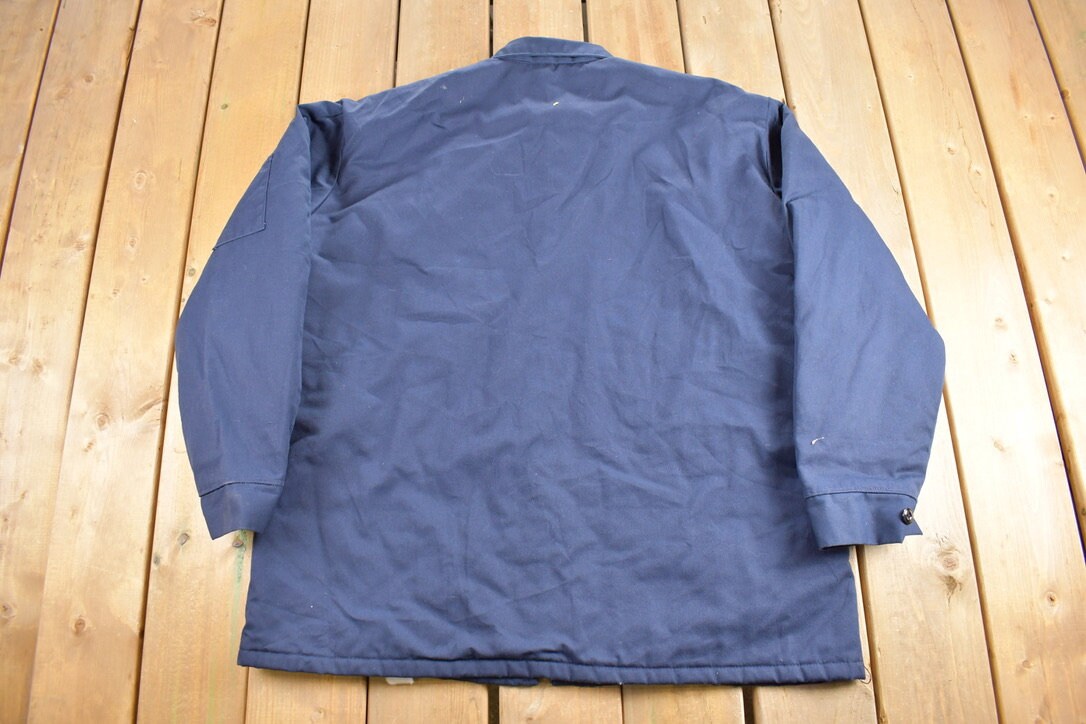 Vintage 1990s Cintas Full Zip Work Coat