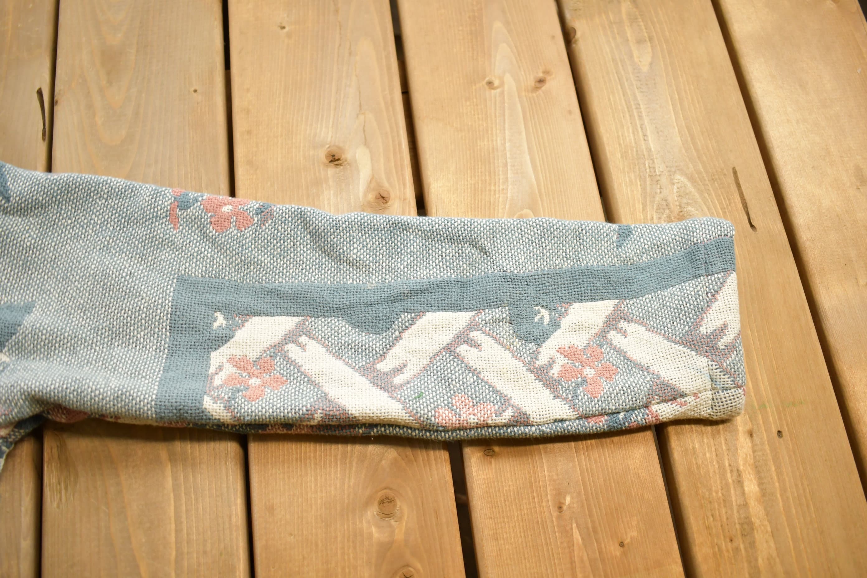 Vintage 1990s Tennis Themed Quilt Jacket