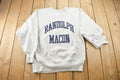 Vintage 1990s Randolph Macon College Collegiate Champion Reverse Weave Crewneck