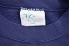 Vintage 1990s Cute Grandma Embroidered "G" Crewneck Sweater